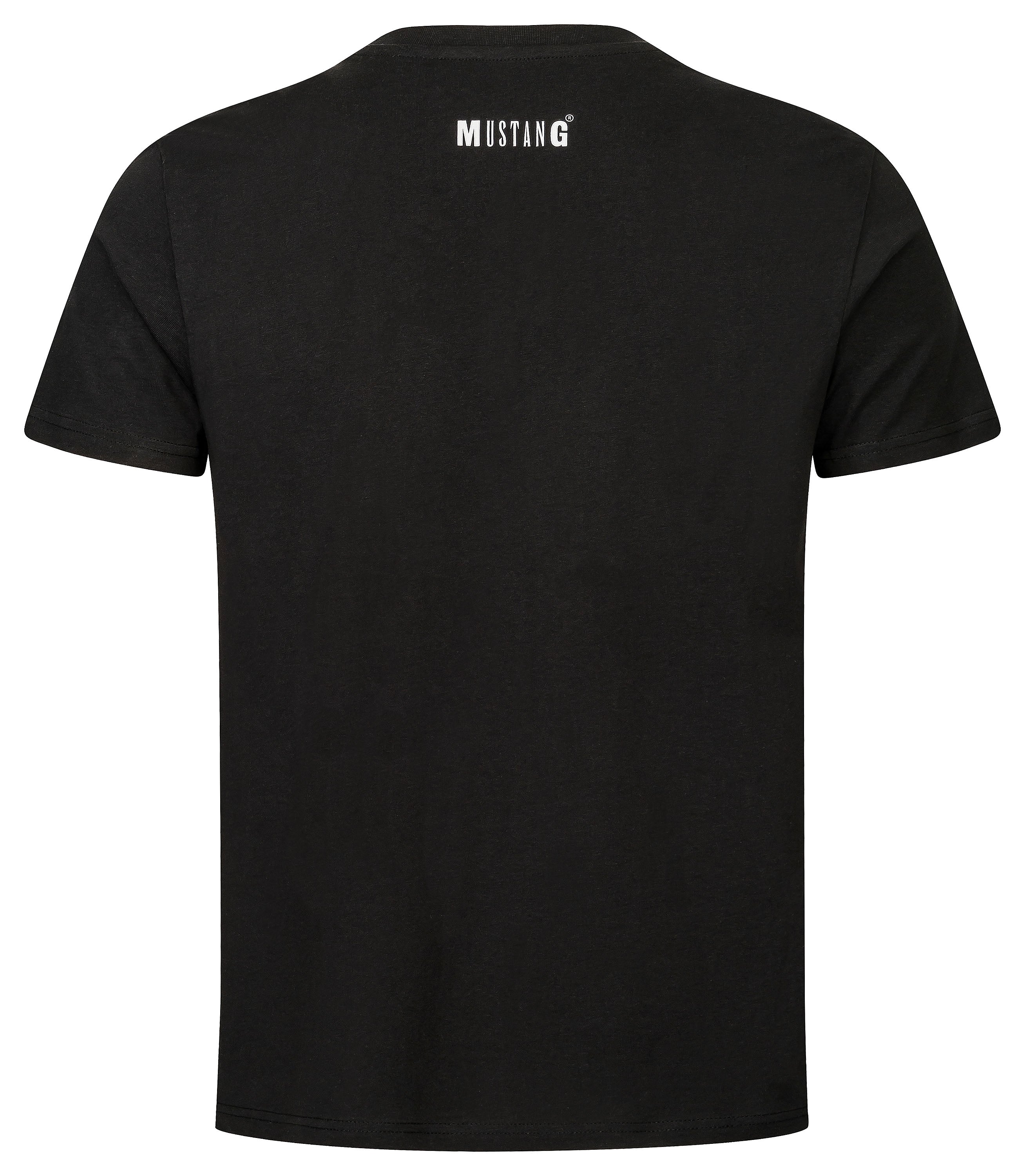 Mustang Lounge Shirt Freizeit Oberteil für Herren Baumwolle OEKO-TEX STANDARD 100