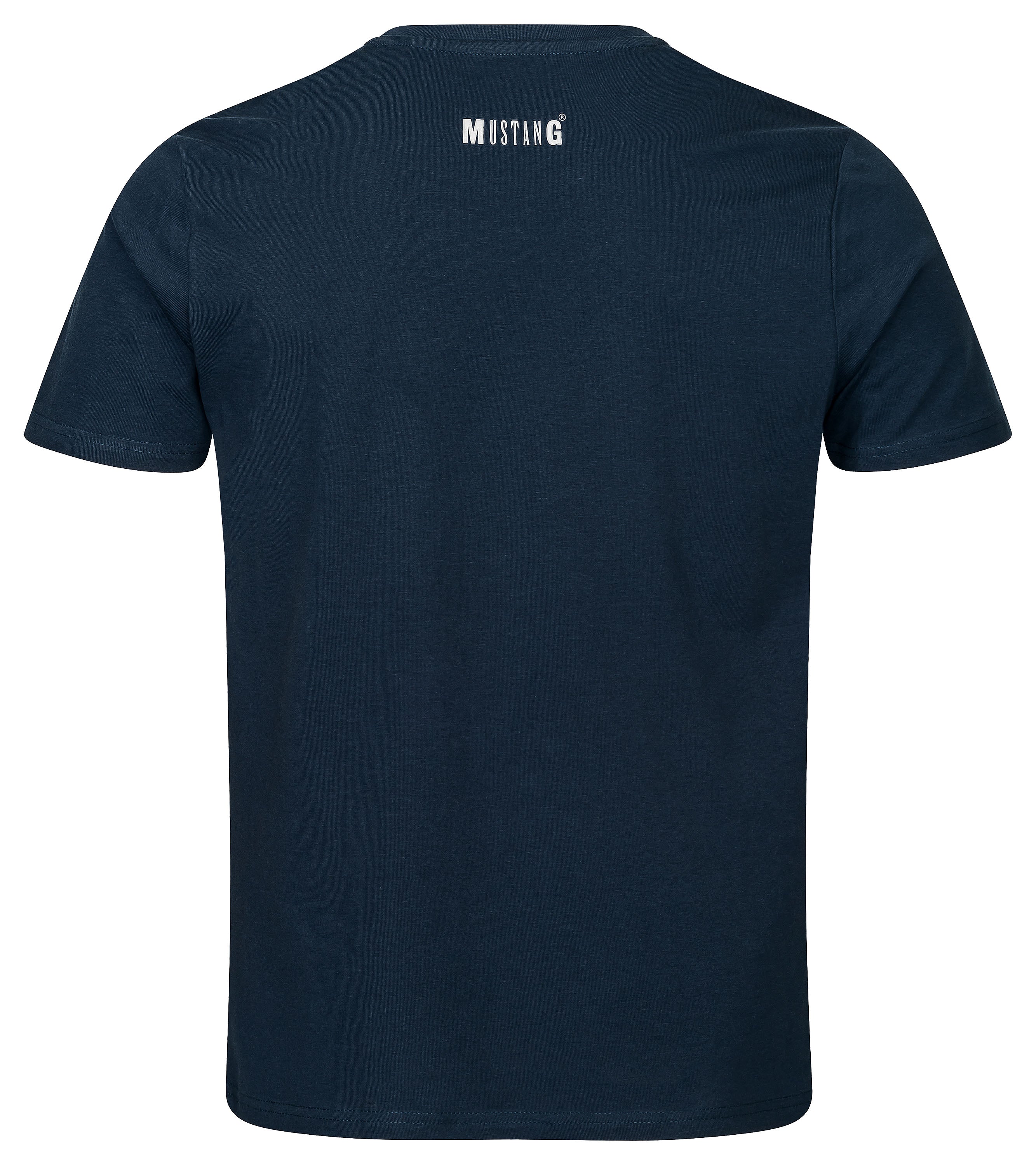 Mustang Lounge Shirt Freizeit Oberteil für Herren Baumwolle OEKO-TEX STANDARD 100
