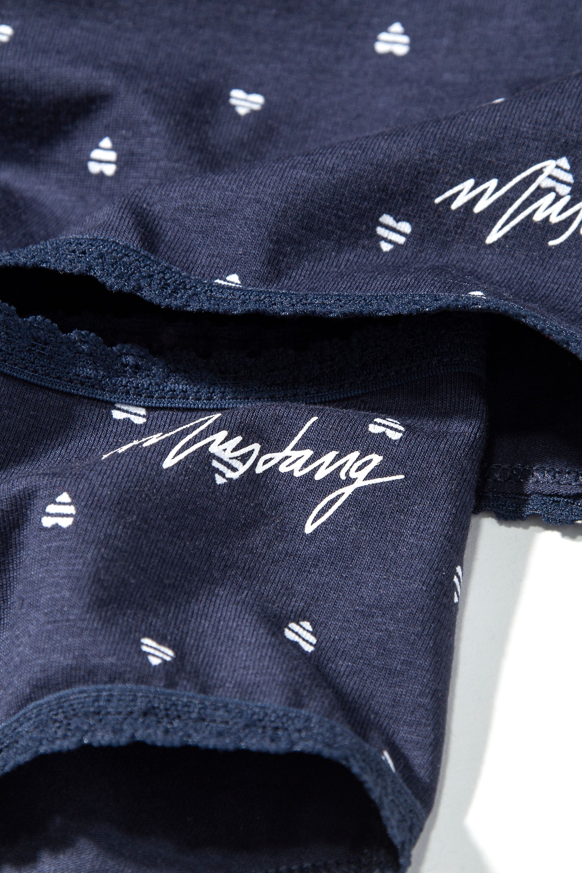 MUSTANG Spaghetti-Top Hearts navy