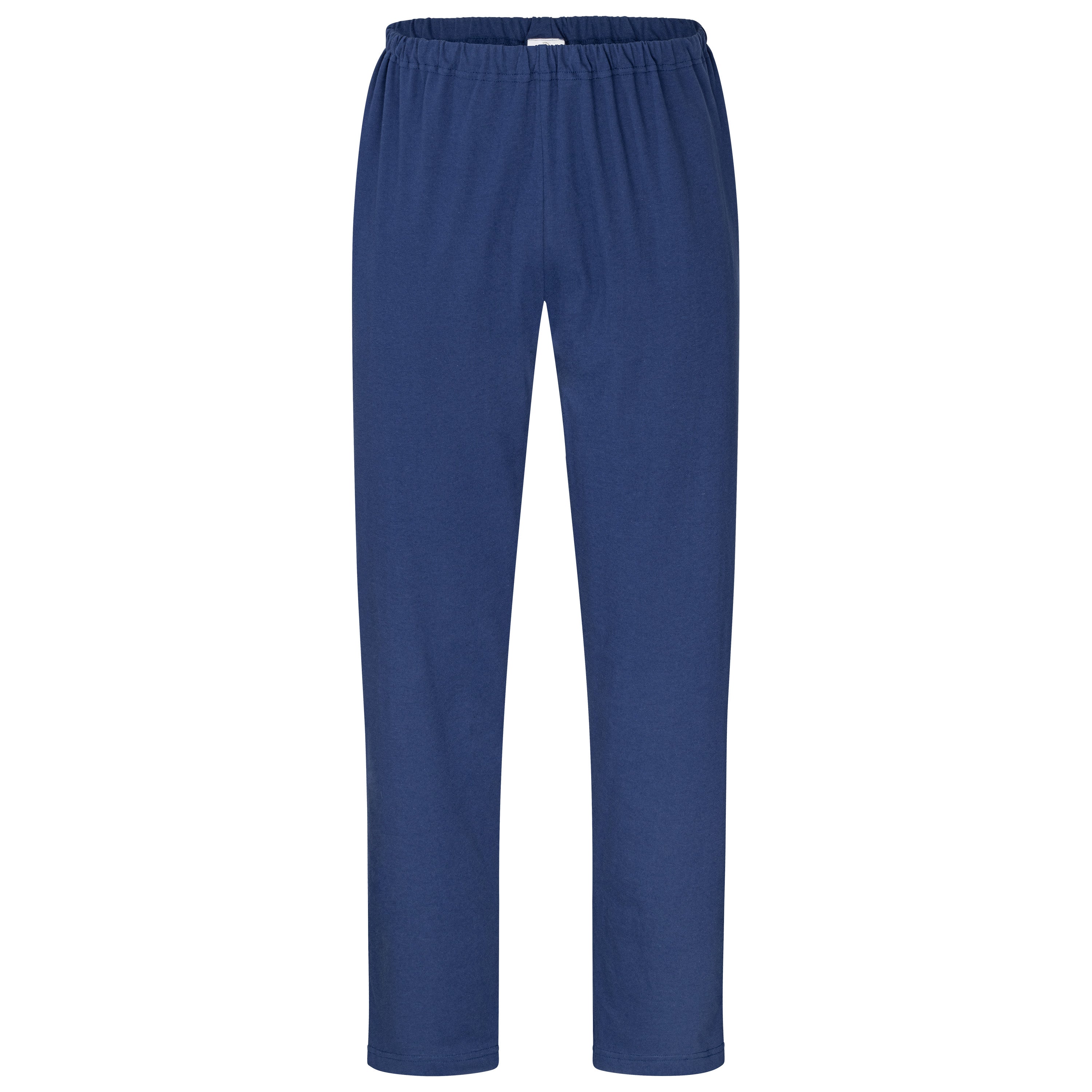 Schlafanzug - Pyjama V-Ausschnitt, Brusttasche und ohne Bündchen - OEKO-TEX STANDARD 100 / BCI-Cotton Nachtwäsche für Herren von LAROG