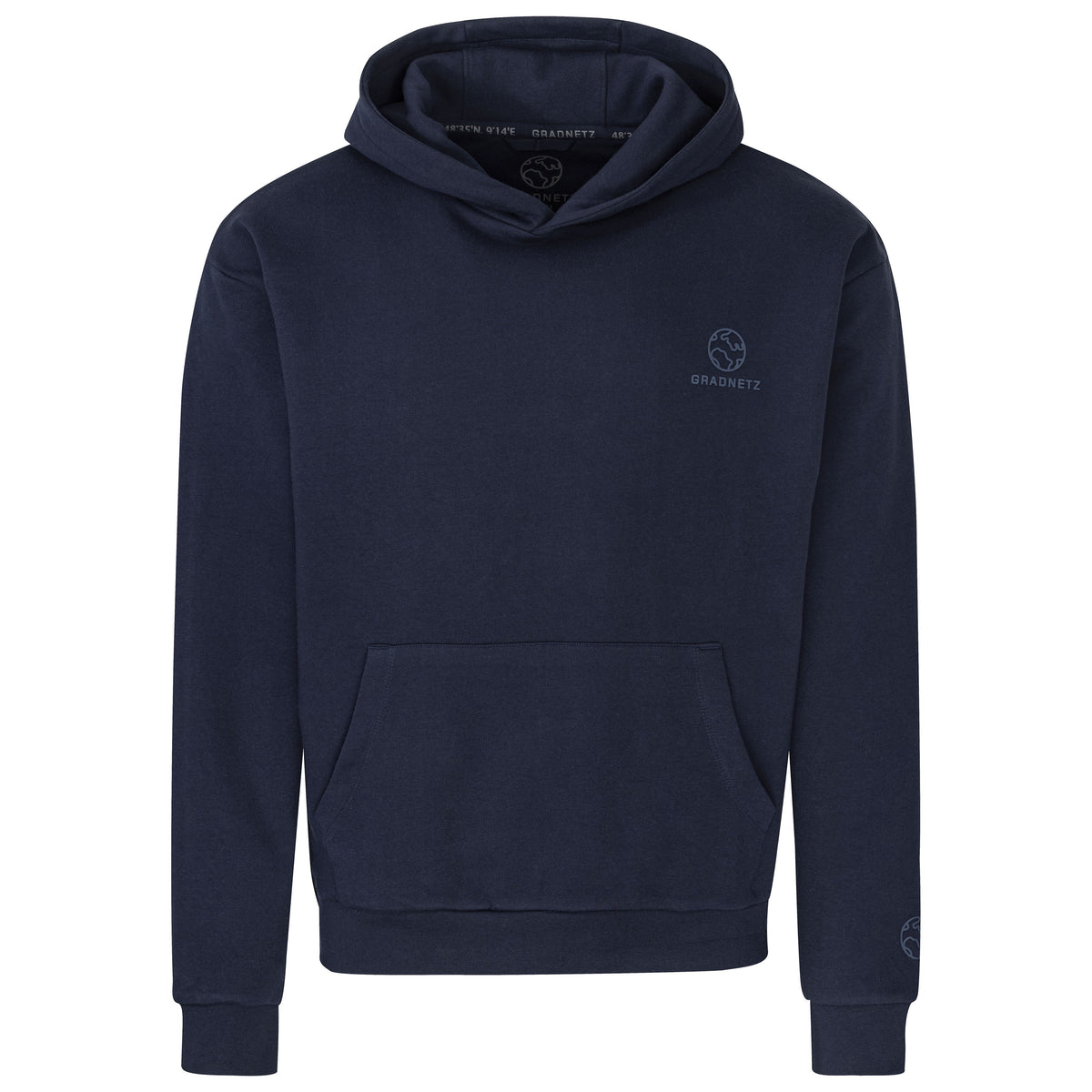 GRADNETZ Jogginganzug Oversize Unisex | Hoodie & Jogginghose | Bio-Baumwolle