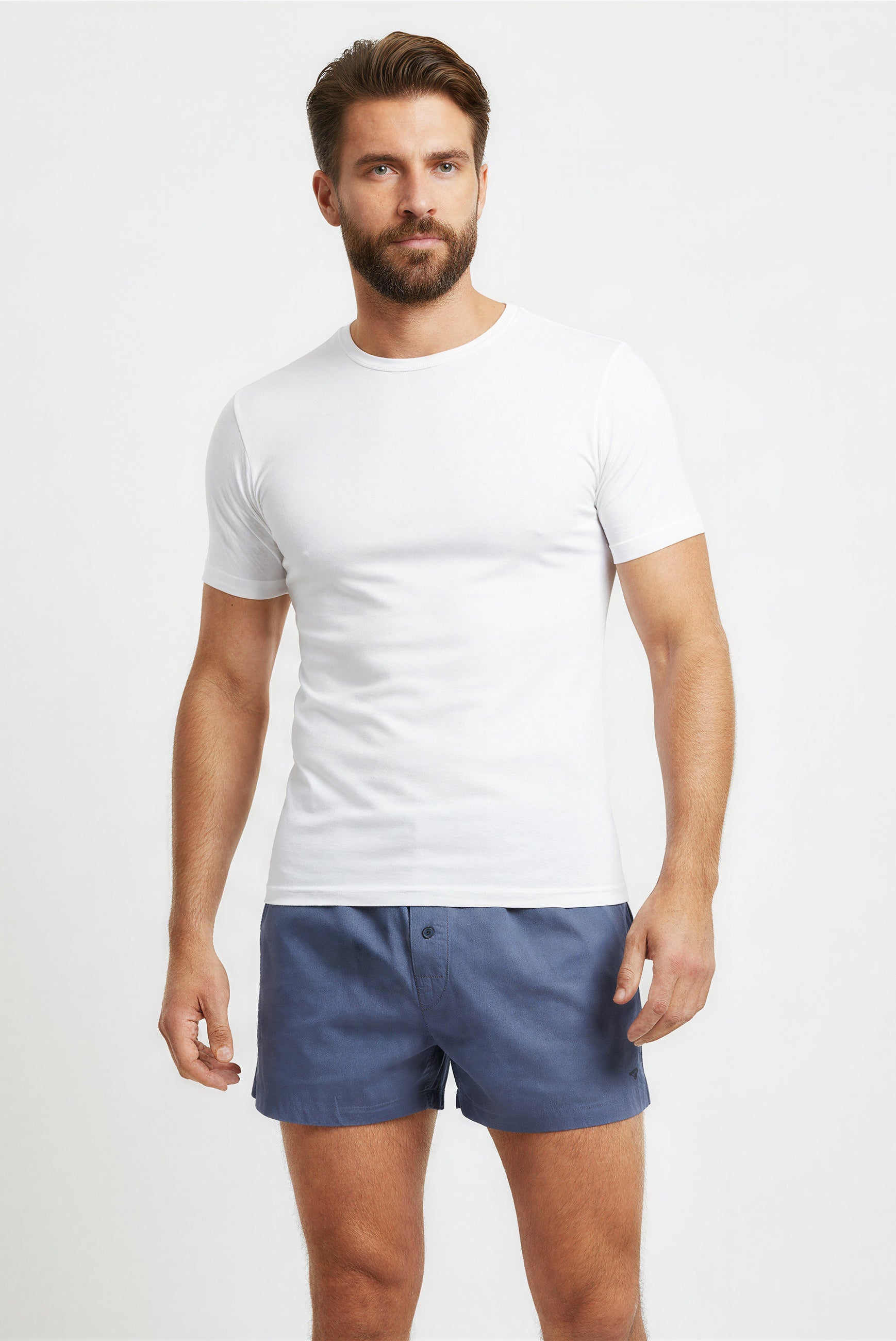 MUSTANG Pure Basic Lounge Shirt Unterhemd Unterwäsche