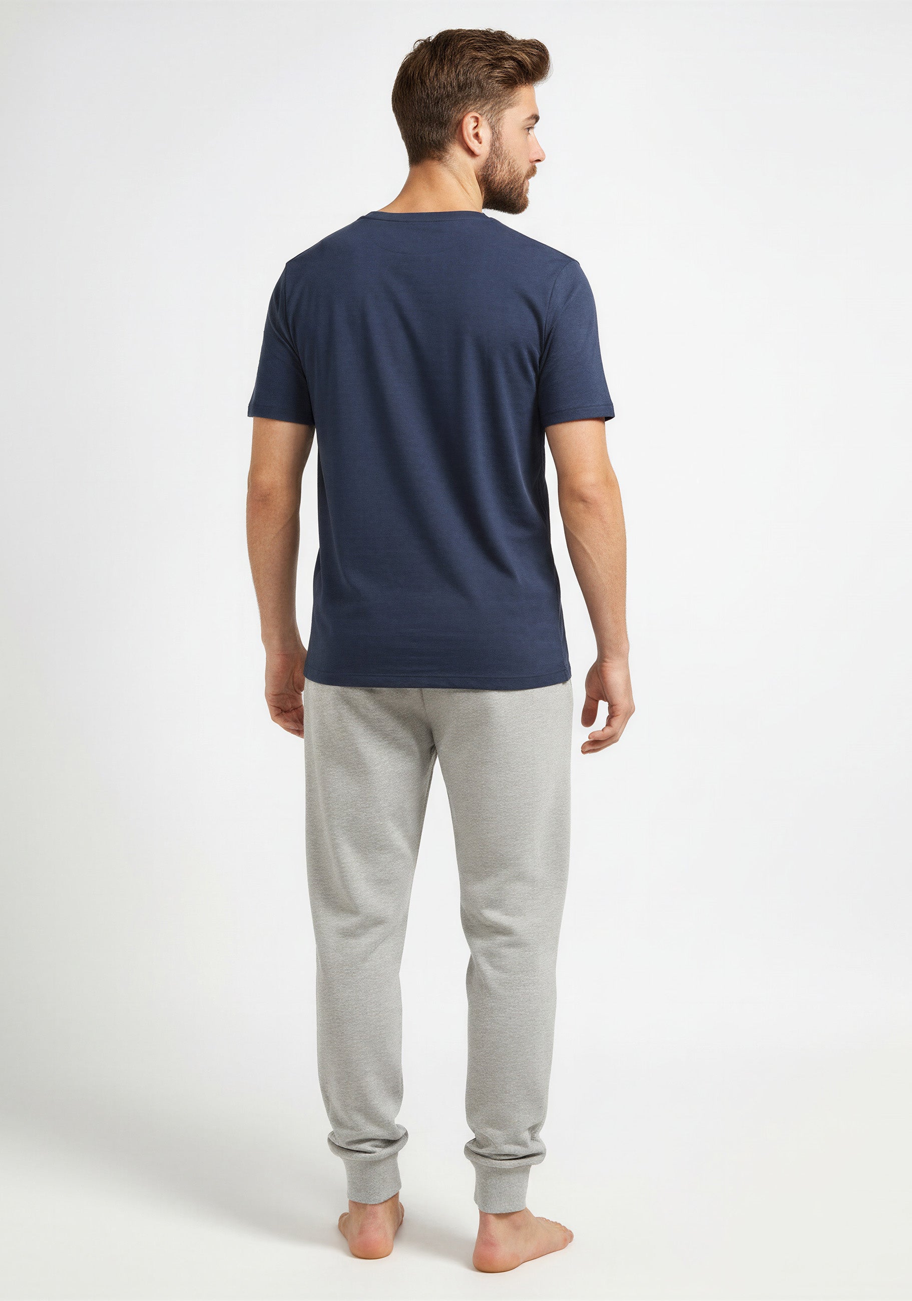 Mustang Short Set Schlafanzug Nachtwäsche Pyjama OEKO-TEX STANDARD 100 für Männer