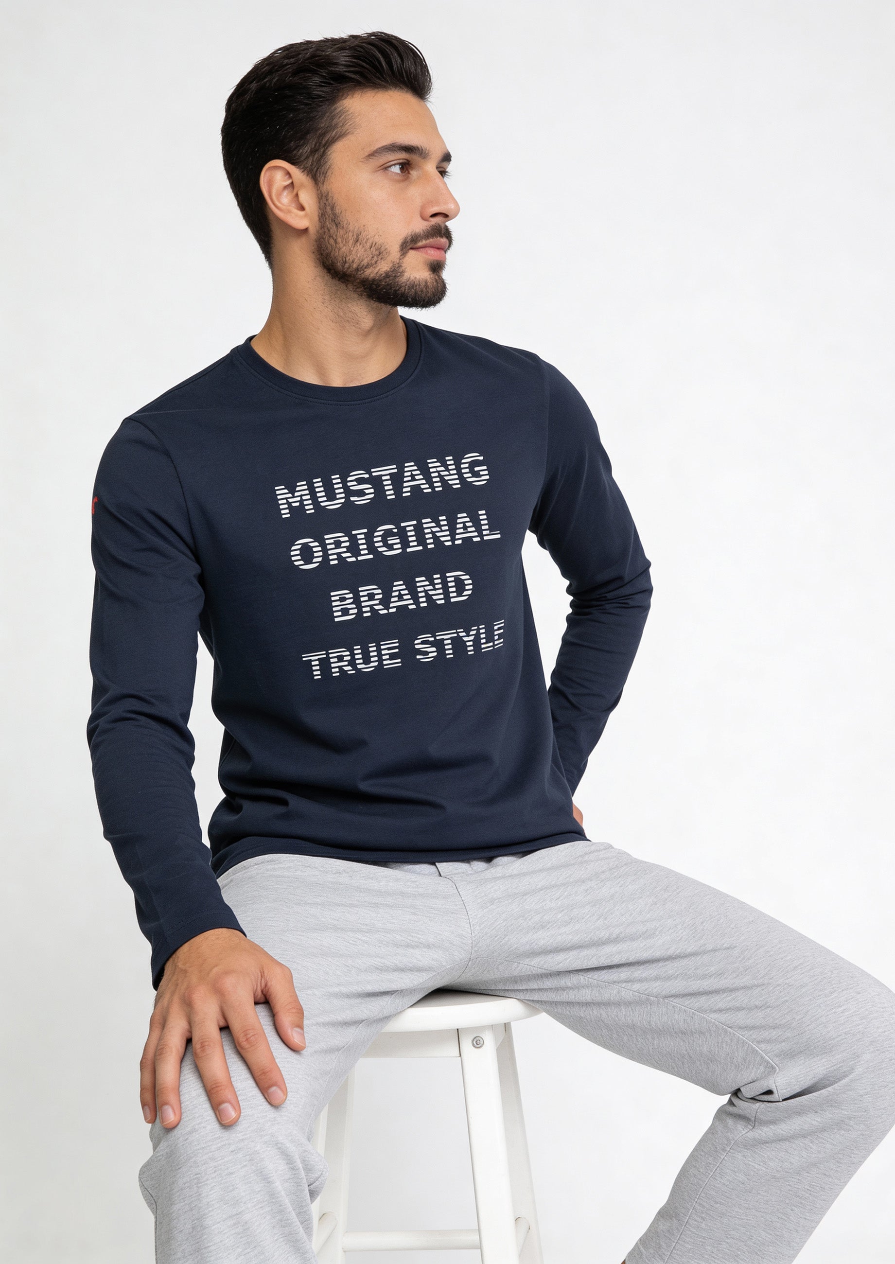 Mustang Short Set Schlafanzug Nachtwäsche Pyjama OEKO-TEX STANDARD 100 für Männer