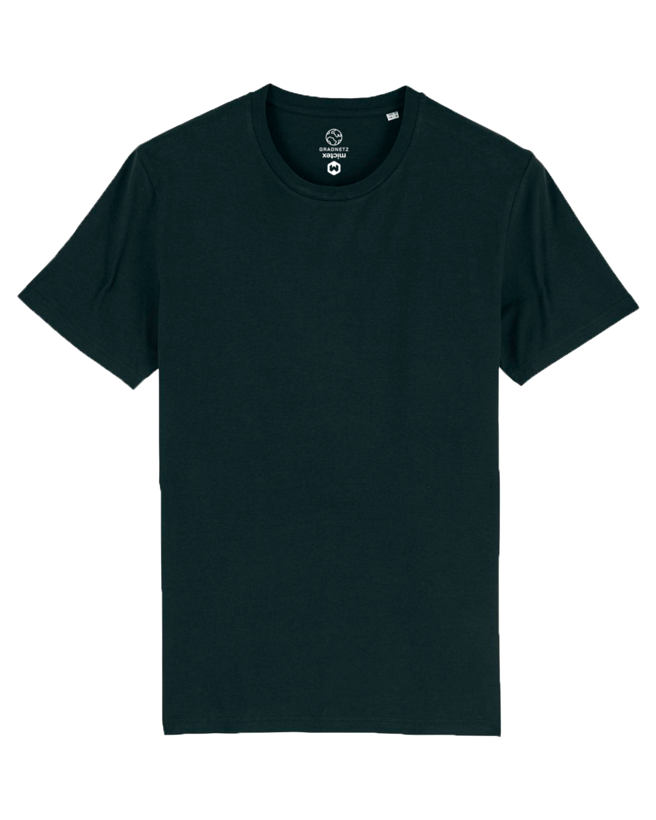T-Shirt uni aus 100% Biobaumwolle nachhaltig & fair der Marke GRADNETZ