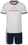 Herren Short Set Schlafanzug Mustang