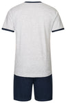 Herren Short Set Schlafanzug Mustang
