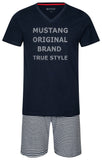Herren Short Set Schlafanzug Mustang