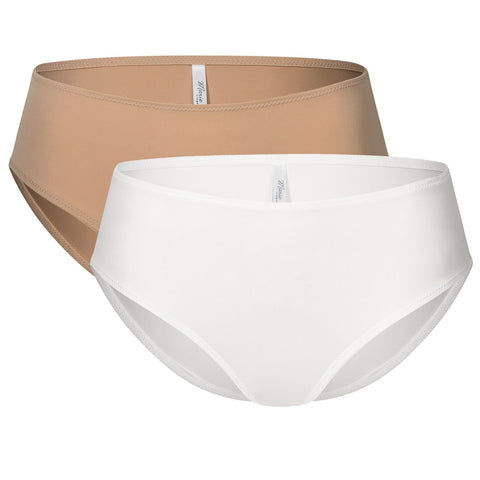 Marie Lingerie Panty 24/7 Slip für Damen Unterwäsche weiß beige flache Nähte