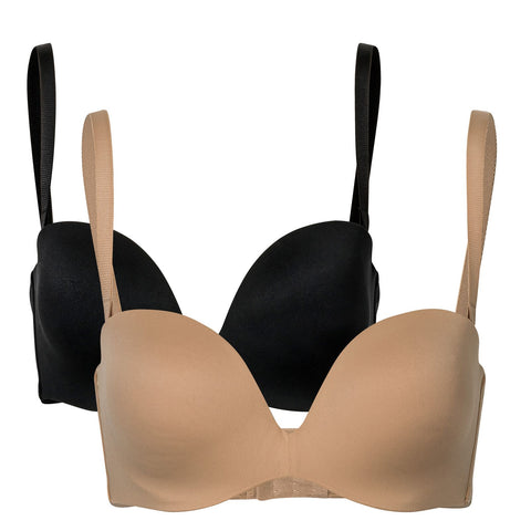Marie Lingerie BH DISCREET 24/7 Damen trägerlos tiefes Dekolleté Push-up