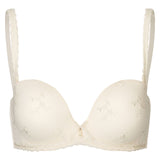 Marie Lingerie BH Ceremony champagner romantischer Spitze trägerlos Push up