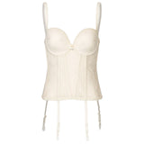 Marie Lingerie Corsage Ceremony Champagner romantischer Spitze Unterwäsche