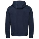 Kapuzen Sweatjacke Zip Hoodie leather edition mit Bio Baumwolle