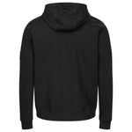 Kapuzen Sweatjacke Zip Hoodie leather edition mit Bio Baumwolle