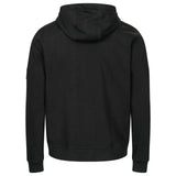 Kapuzen Sweatjacke Zip Hoodie leather edition mit Bio Baumwolle
