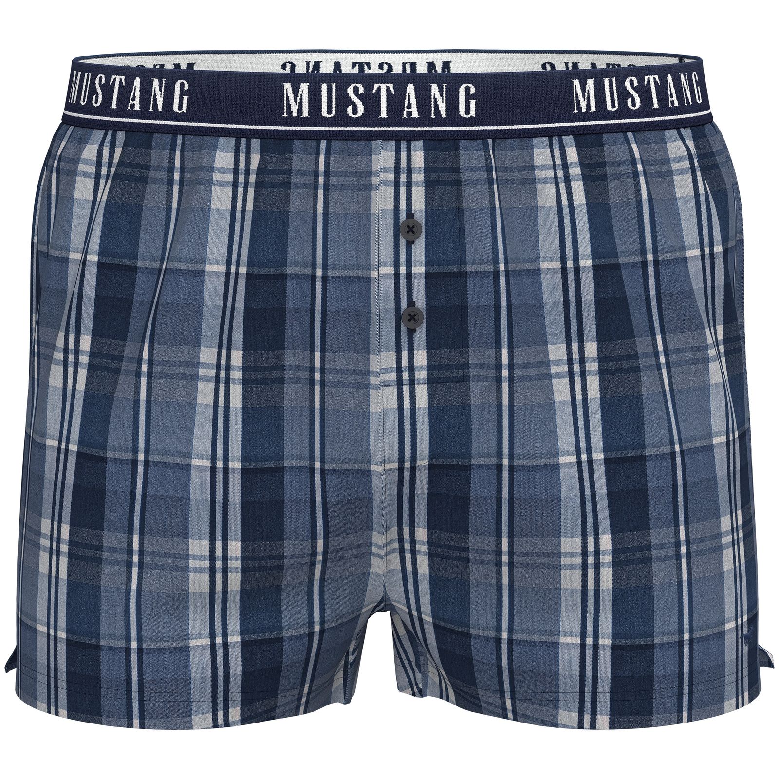 MUSTANG Freddy Herren Unterhose Boxershorts Unterwäsche 100% Baumwolle 2er Set