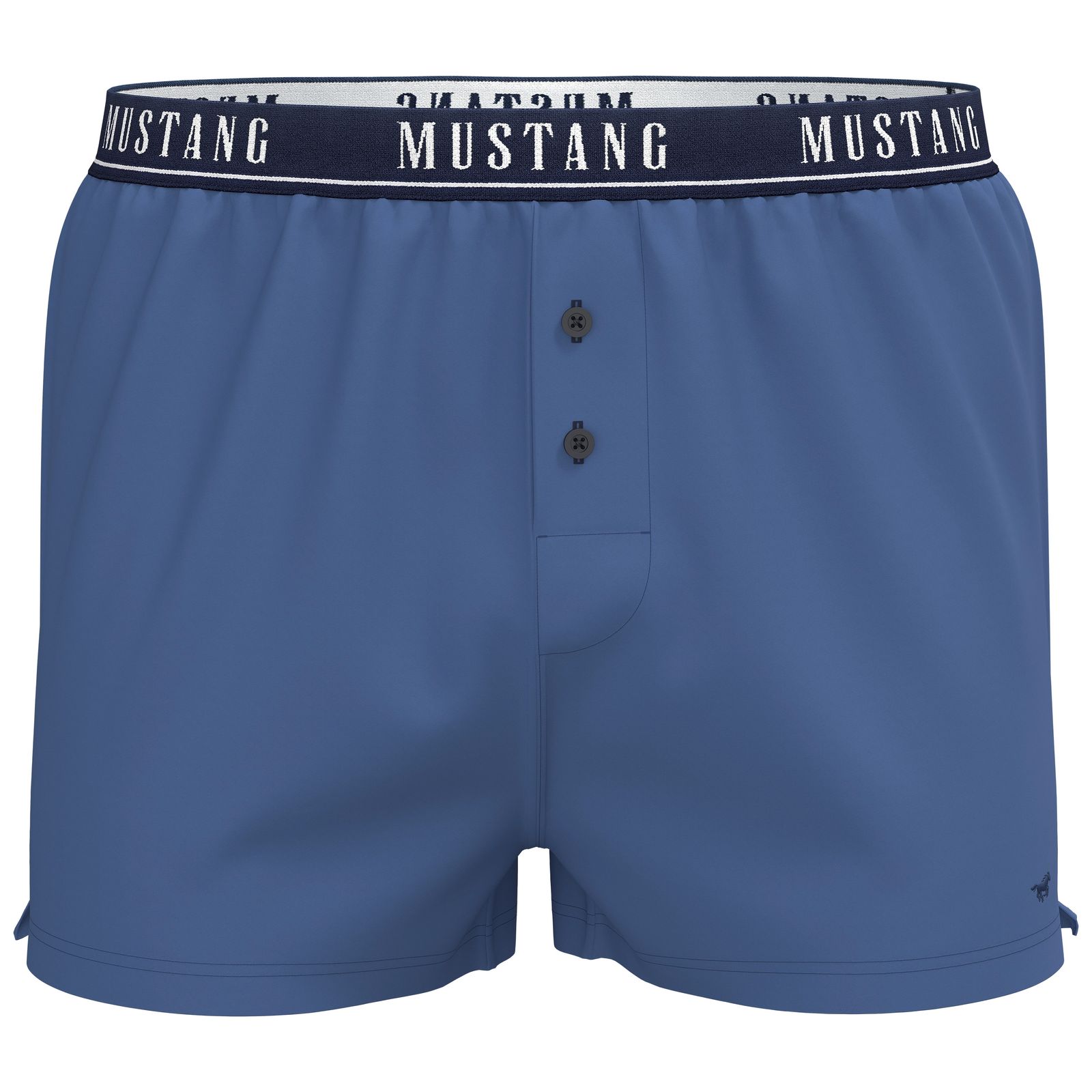 MUSTANG Freddy Herren Unterhose Boxershorts Unterwäsche 100% Baumwolle 2er Set