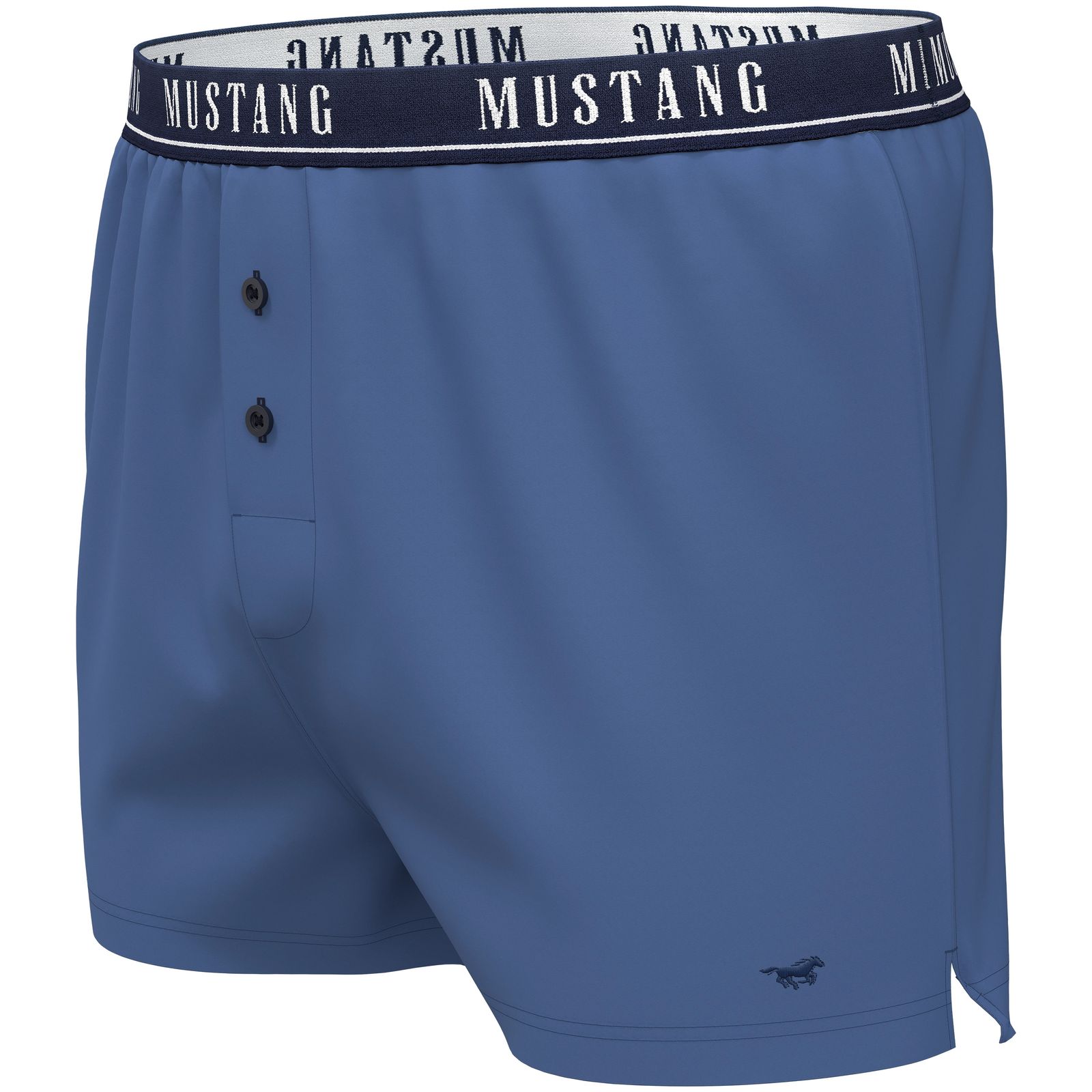 MUSTANG Freddy Herren Unterhose Boxershorts Unterwäsche 100% Baumwolle 2er Set