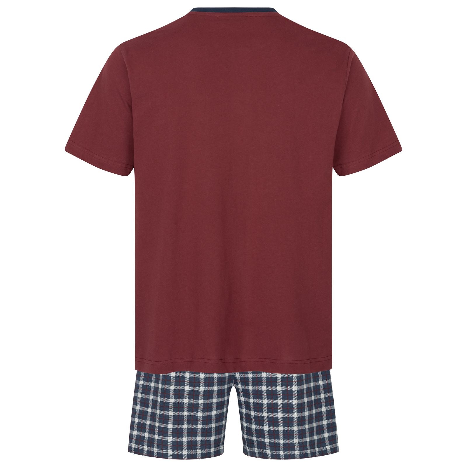 Schlafanzug - Pyjama - Shorty - Short Set - Nachtwäsche  OEKO-TEX STANDARD 100 und BCI ausgezeichnet für Herren