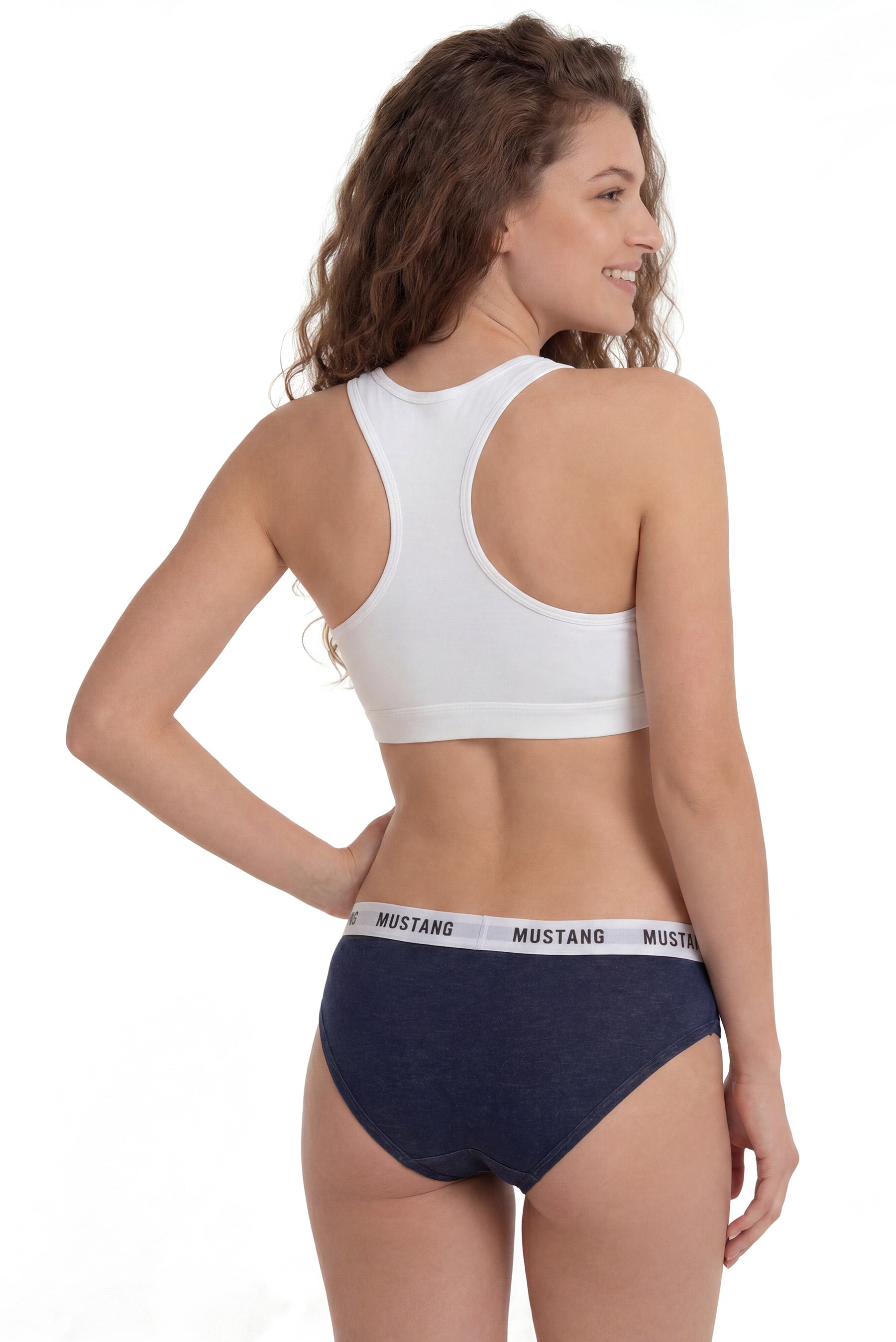MUSTANG Malu Unterhose Hipster Unterwäsche Dessous Lingerie Schlüpfer 3er Set