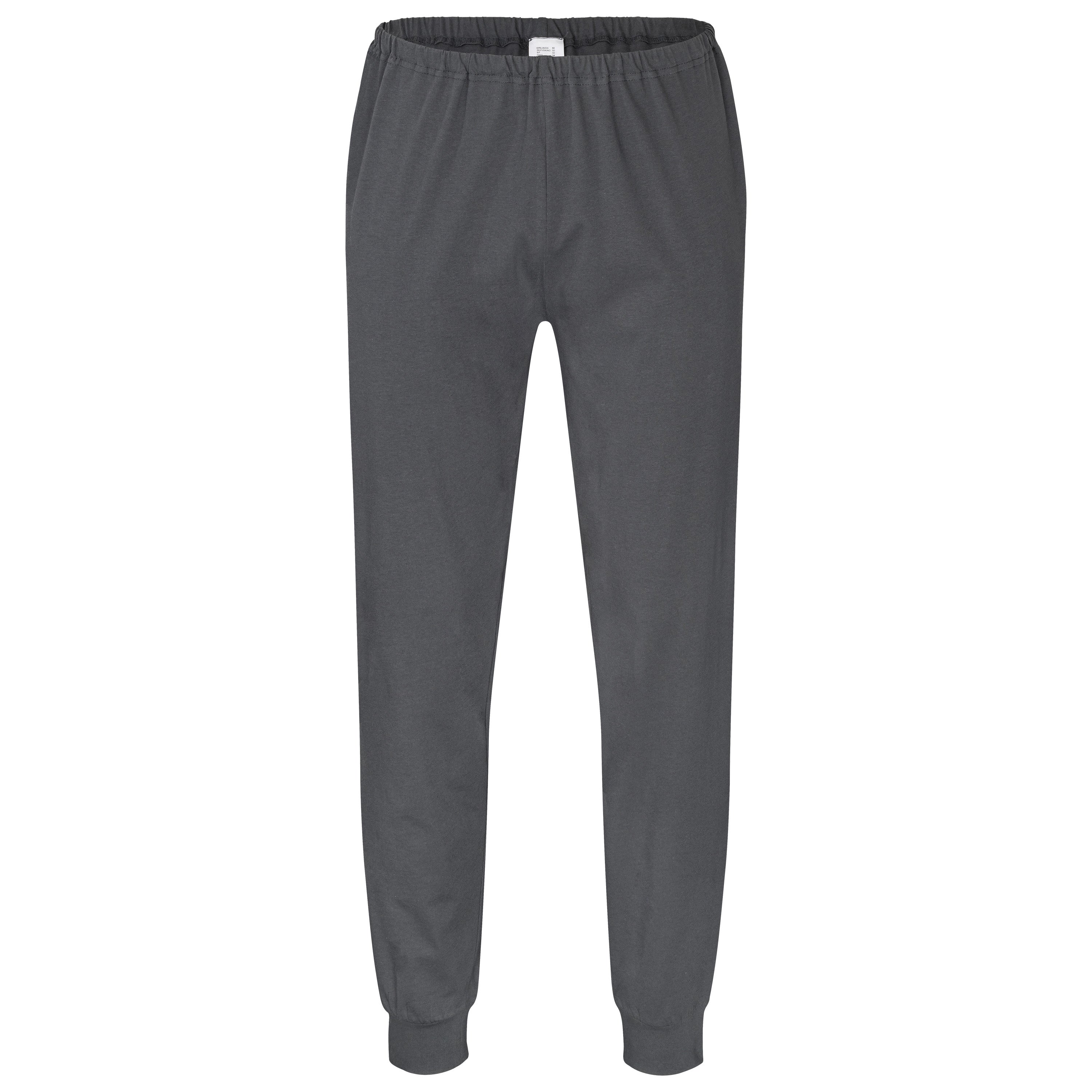 Schlafanzug - Pyjama mit V-Ausschnitt und Bündchen - OEKO-TEX STANDARD 100 Nachtwäsche für Herren von LAROG
