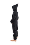 O'Poppy Kinder Jumpsuits Jungen Mädchen mit Zwergen Kapuze dunkelblau