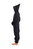 O'Poppy Kinder Jumpsuits Jungen Mädchen mit Zwergen Kapuze dunkelblau
