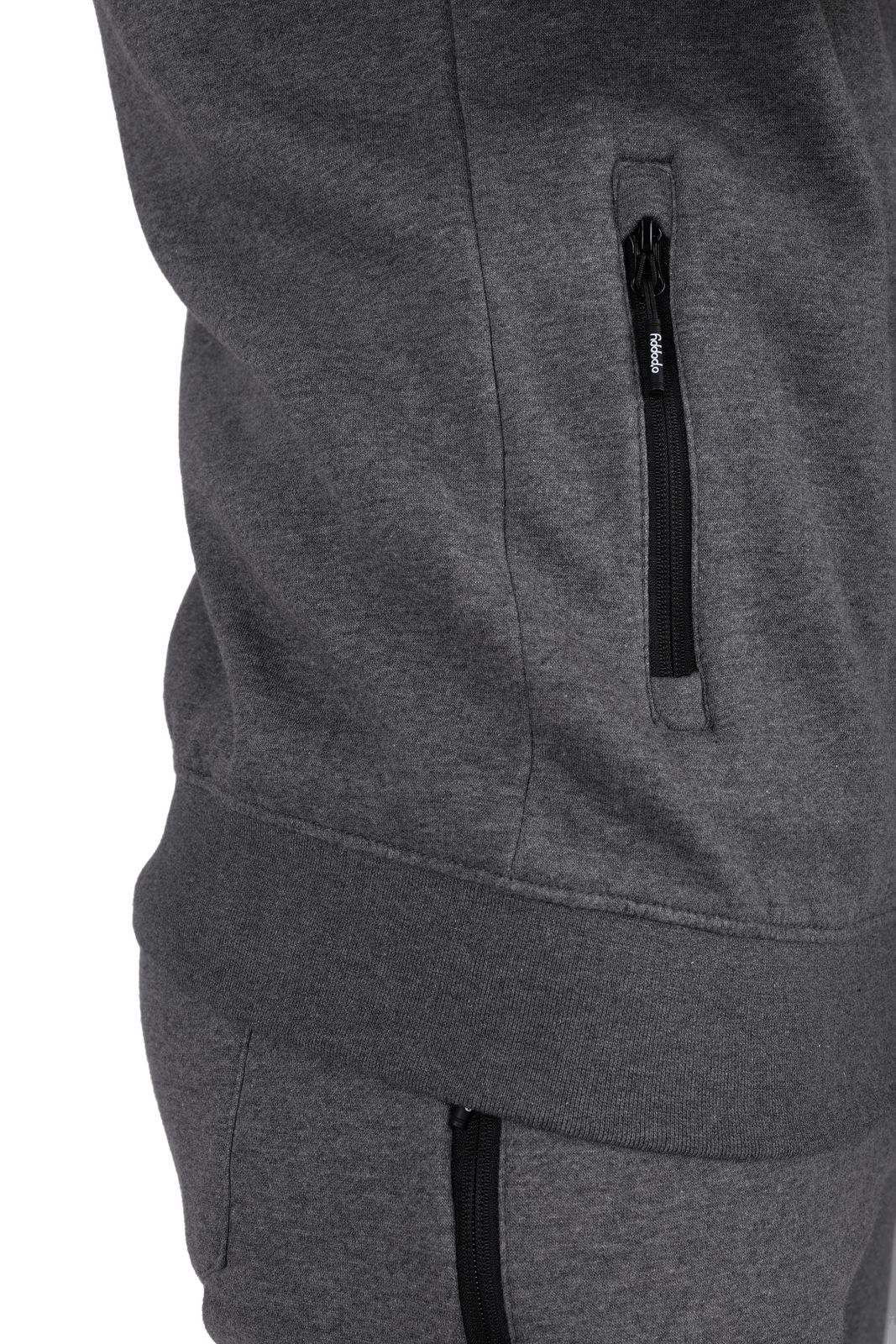 O'Poppy Jogginganzug Herren 2-teilig mit Kapuze dunkelgrau