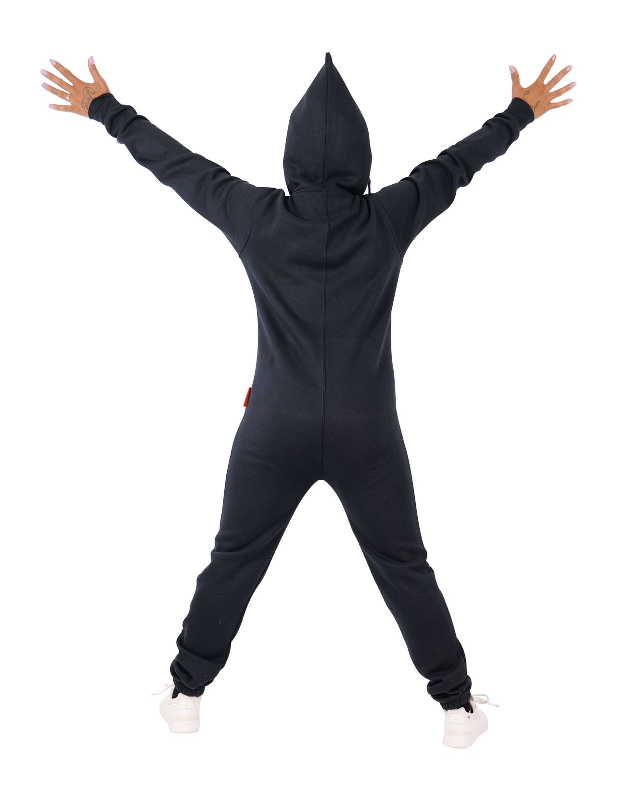 O'Poppy Jumpsuit Damen mit spitzer Kapuze navy