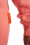 O'Poppy Jumpsuit Damen mit spitzer Kapuze rose