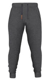 GYMAMBA Jogginganzug Patches Herren 2-teilig mit Kapuze dunkelgrau