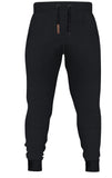 GYMAMBA Jogginganzug Patches Herren 2-teilig mit Kapuze schwarz