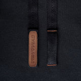 GYMAMBA Jogginganzug Patches Herren 2-teilig mit Kapuze schwarz