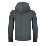 GYMAMBA Sweatjacke red edition Herren mit Kapuze dunkelgrau