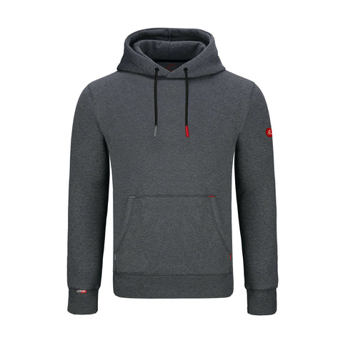 GYMAMBA Hoodie red edition unisex mit Kapuze dunkelgrau