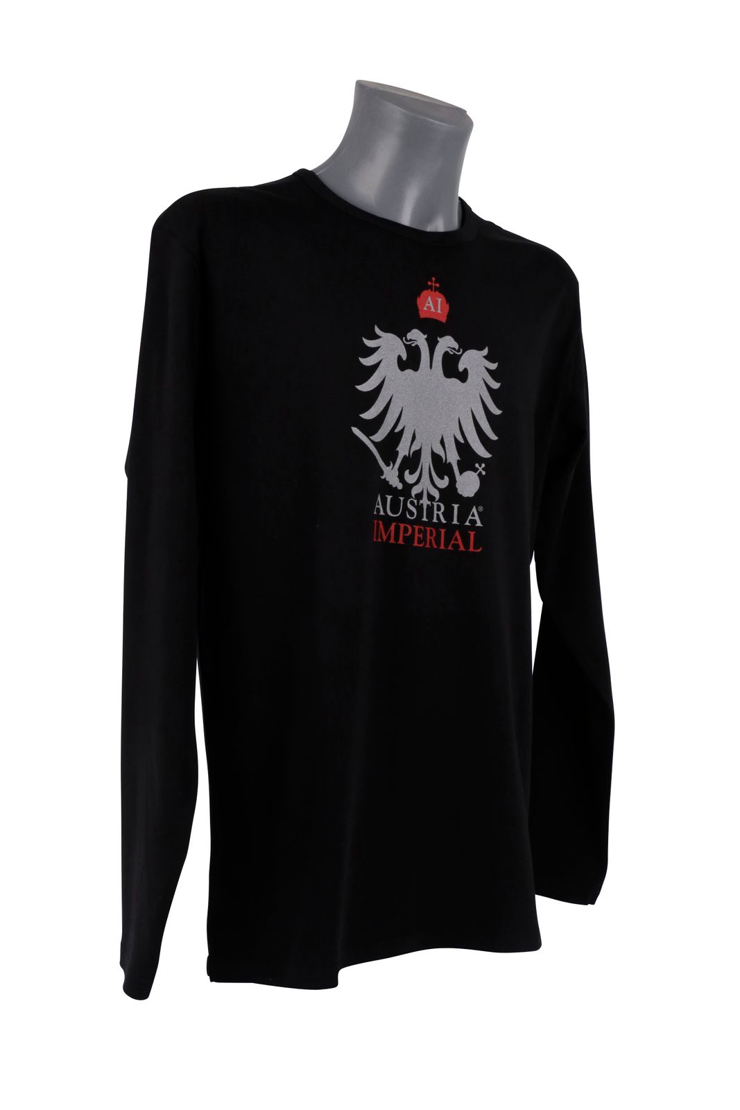 AUSTRIA IMPERIAL Longsleeve Herren schwarz