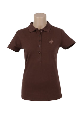 AUSTRIA IMPERIAL Poloshirt Damen braun