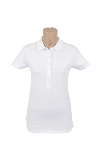 AUSTRIA IMPERIAL Poloshirt Damen weiß