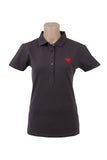 AUSTRIA IMPERIAL Poloshirt "red" Damen anthrazit