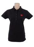 AUSTRIA IMPERIAL Poloshirt "red" Damen schwarz