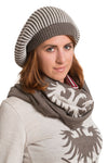 Damenmütze Beanie Damenhaube aus Merinowolle von AUSTRIA IMPERIAL
