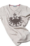 Pullover Damen beige aus 100% Merinowolle von AUSTRIA IMPERIAL