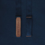 GYMAMBA Jogginganzug Patches Herren 2-teilig mit Kapuze blau