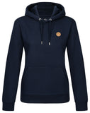 Hoodie unisex mit Kapuze und Lederpatch aus Biobaumwolle nachhaltig & fair der Marke GRADNETZ