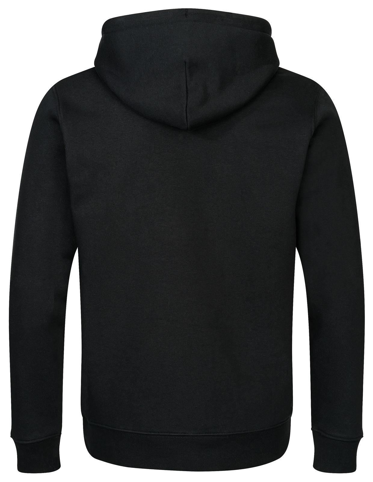 Hoodie unisex mit Kapuze und Lederpatch aus Biobaumwolle nachhaltig & fair der Marke GRADNETZ