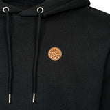Hoodie unisex mit Kapuze und Lederpatch aus Biobaumwolle nachhaltig & fair der Marke GRADNETZ