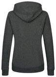 Hoodie unisex mit Kapuze und Lederpatch aus Biobaumwolle nachhaltig & fair der Marke GRADNETZ