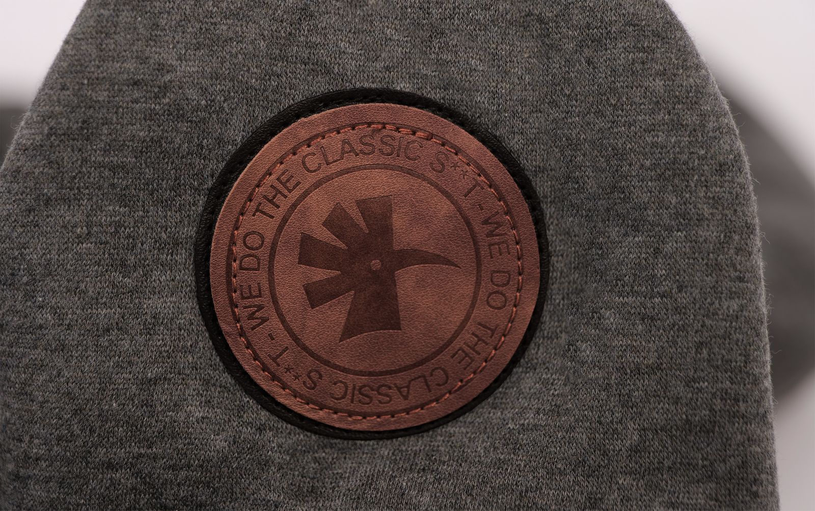 O'Poppy Jogginganzug Herren 2-teilig mit Lederpatches und Kapuze dunkelblau